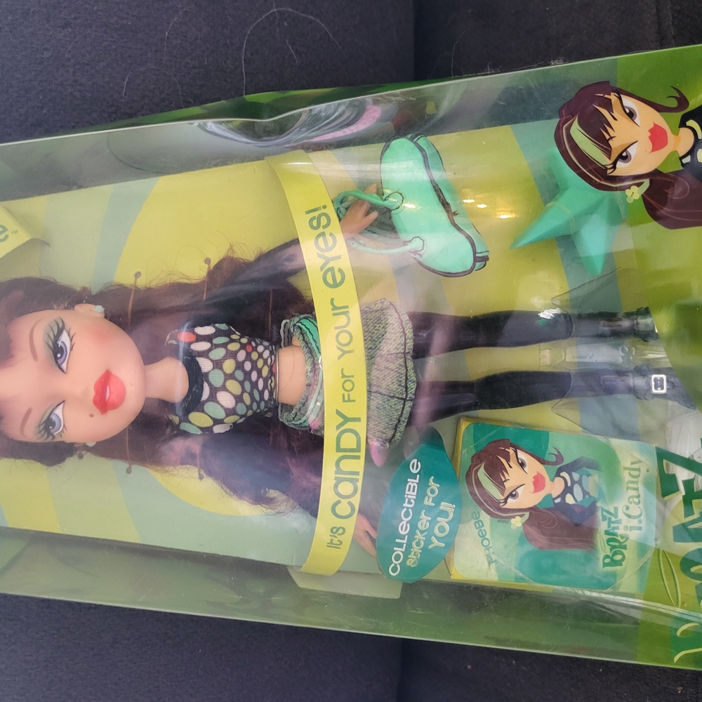 Brown and Green Fashion Doll with Accessories